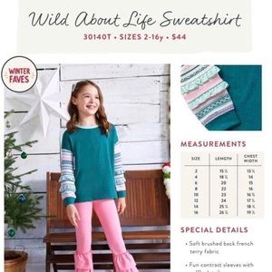 OMG to die for soft!!! Wild about life sweatshirt
